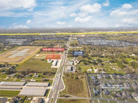 Retail / Office Pad Sites Fronting Hwy 42 - Prairieville