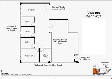 Office space for Rent at 945-951 Hornet Drive in Hazelwood
