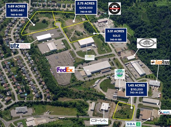 VacantLand space for Sale at Pennant Dr in Pittsburgh