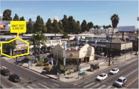 Photo of commercial space at 7077 W Sunset Boulevard in Los Angeles