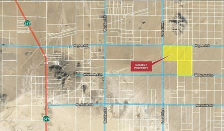 VacantLand space for Sale at Haynes Road in Lucerne Valley
