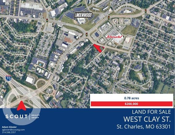 West Clay St & Spring Ave Land