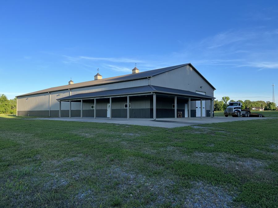 Industrial Building up to 13 acres of Land & Warehouse with Office Space Minutes to Clarksville