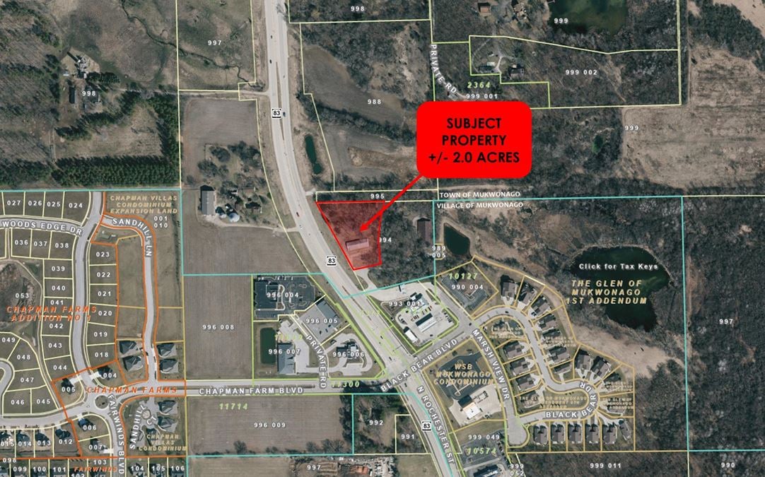 +/- 2.0 Acres on Hwy 83