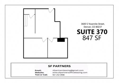 Office space for Rent at 3600 Yosemite St in Denver