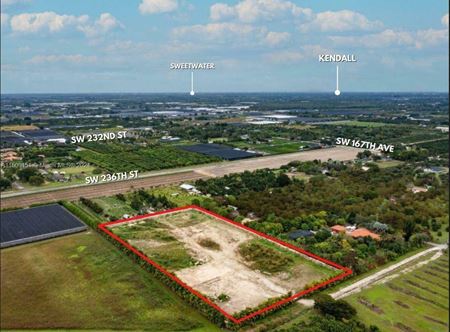 VacantLand space for Sale at  Southwest 212th Avenue in homestead