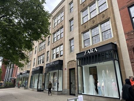 Retail space for Rent at 210-214 Newbury Street in Boston