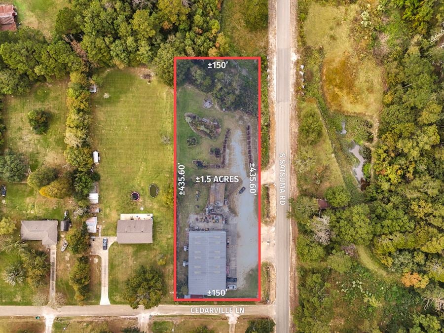 Retail / Industrial Opportunity Near I-12 and New Developments