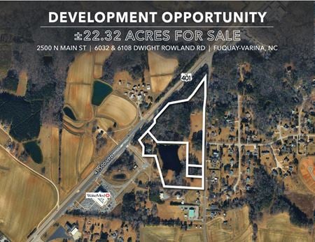 VacantLand space for Sale at 2500 N Main St in Fuquay Varina
