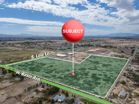 Land space for Sale at 631 W Basin Avenue in Pahrump