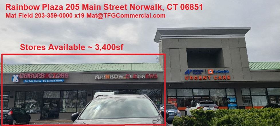 Rainbow Plaza  205 Main Street Norwalk CT