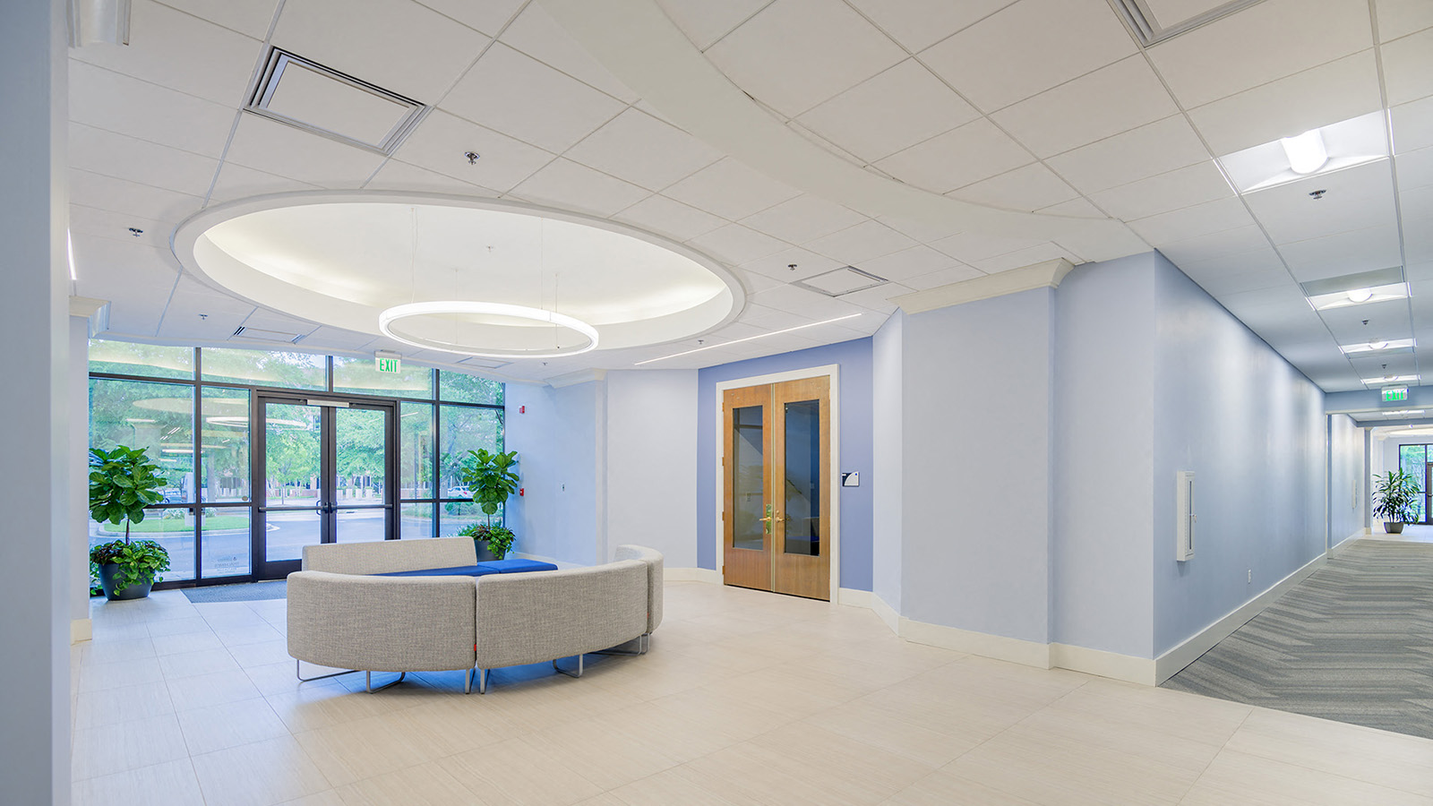 Interior Faber Place commercial building