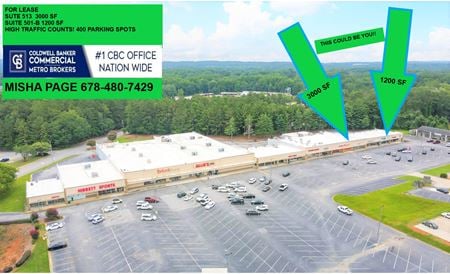 Retail space for Rent at 525 Bankhead Hwy in Carrollton