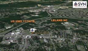 Leland NC Shadow Shopping Center Commercial Development Site