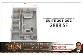 4624 SF Suite 201-203 PROFESSIONAL & MEDICAL OFFICE SPACE FOR LEASE
