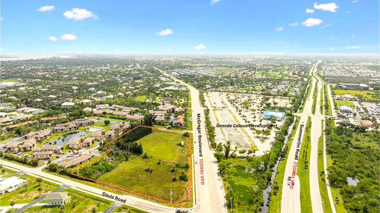 4.3± AC Commercial Development Site on McGregor Blvd | Fort Myers, FL