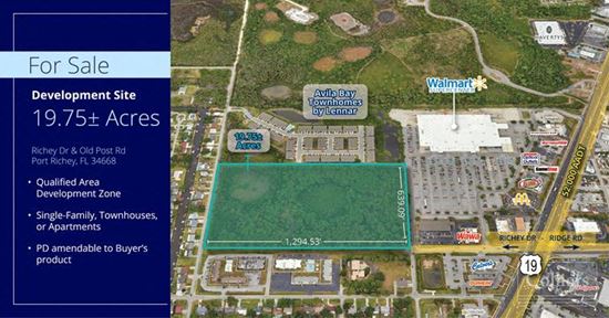 19.75± Acre Development Site | Port Richey, FL