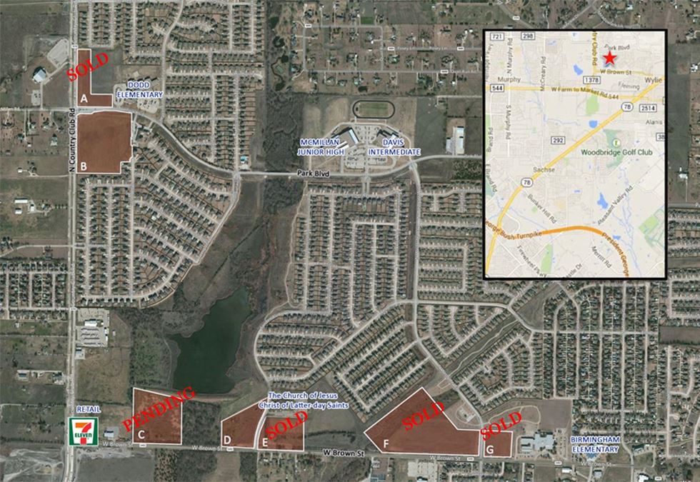 11.85± Acres of Land in Wylie, TX