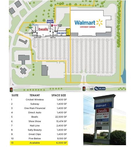 Retail space for Rent at 41301 U.S. 280 in Sylacauga