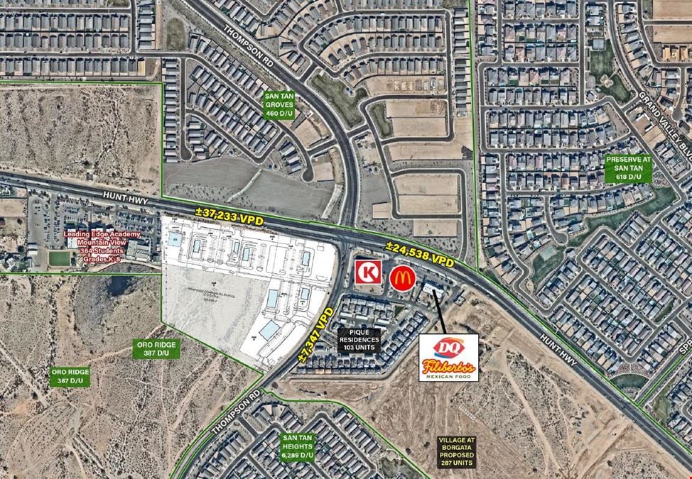 SWC | Thompson Rd & Hunt Highway