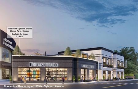 Retail space for Rent at NEC Halsted Street and Clybourn Avenue in Chicago