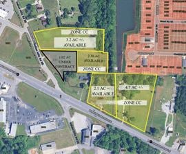 12.3 Acres +/-  For Sale