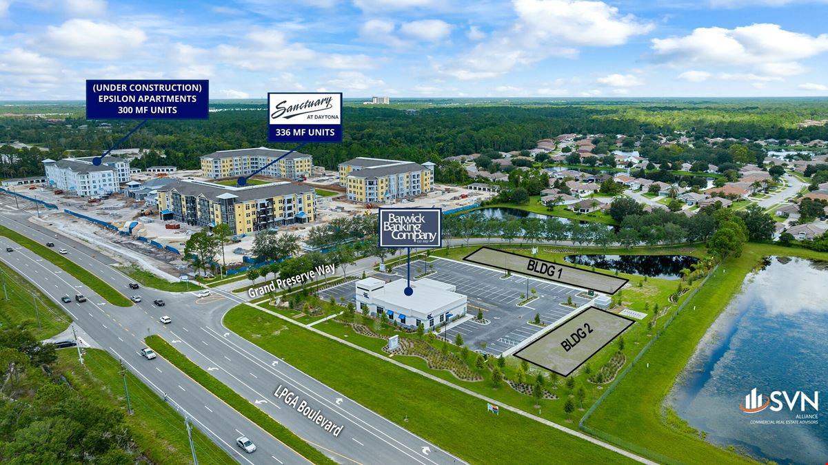 Grand Preserve | LPGA Blvd Office/Retail Pads For Sale