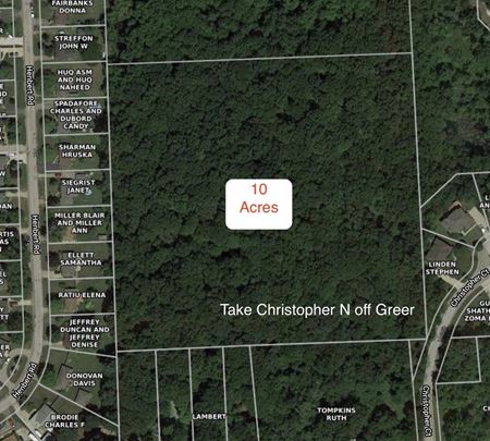 Vacant 10 acres - Christopher Court - West Bloomfield