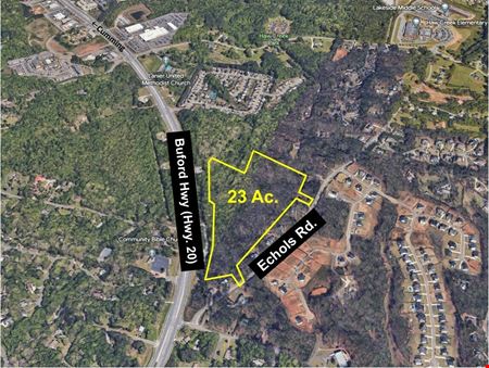 VacantLand space for Sale at Buford Highway at Echols Road in Cumming