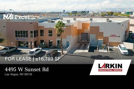 Photo of commercial space at 4495 W Sunset Rd in Las Vegas