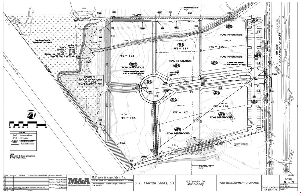 9492 SR 228 - 10 Acres - Commercial Land - Macclenny - Enterprise Corridor 