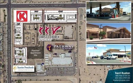 Photo of commercial space at SEC Porter Rd & Honeycutt Rd in Maricopa