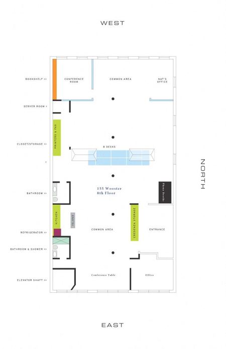 Office space for Rent at 155 Wooster St in New York