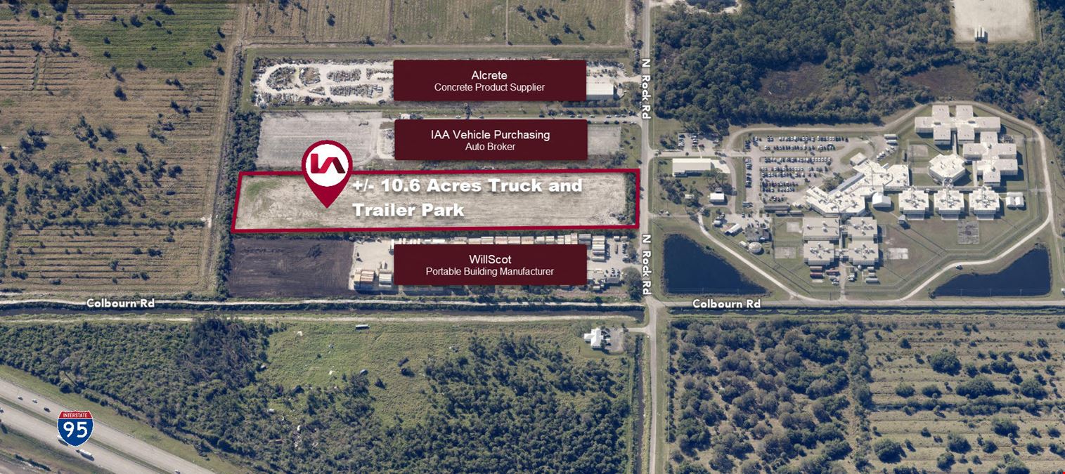 Proposed Truck and Trailer Parking Development Near I-95