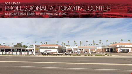 Retail space for Rent at 5026 E Main St in Mesa