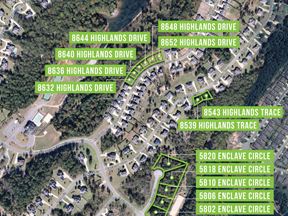 $1 Auction – 16 Custom Home Lots | Carrington Lakes Subdivision | Birmingham MSA