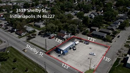 Retail space for Rent at 3131 Shelby St in Indianapolis