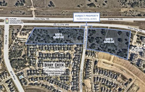 Berry Creek Highlands Retail Parcels