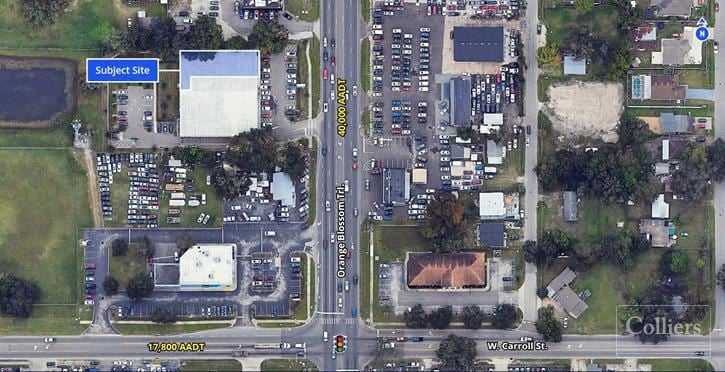 9,514 SF End-Cap in a Freestanding Bldg.