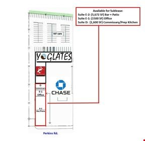 1,600 SF Commissary & Prep Kitchen - Acadian/Perkins