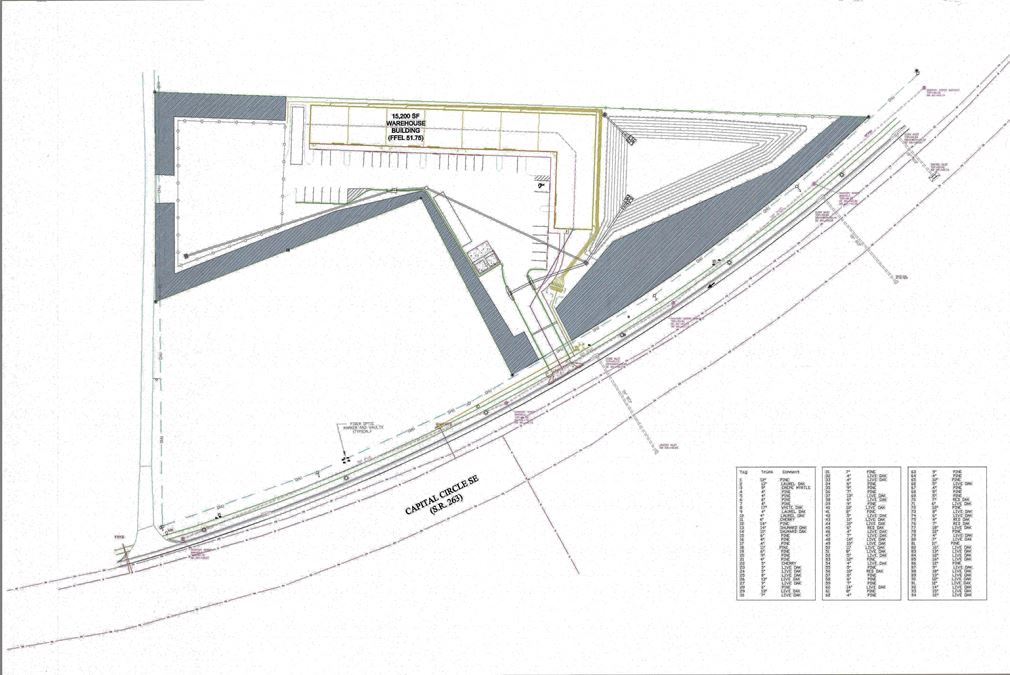 Partially Entitled for 15,200 SF Flex/Warehouse
