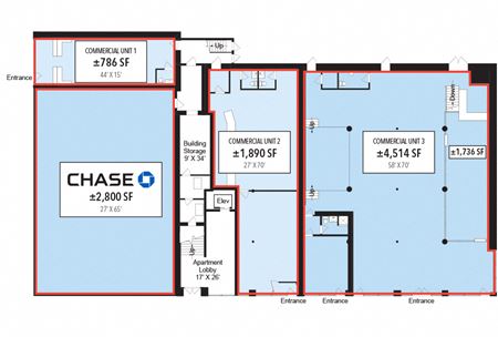 Retail space for Rent at 1101-1113 W Lawrence Avenue in Chicago