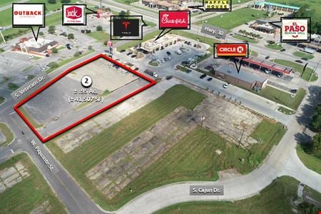 VacantLand space for Rent at LA Hwy. 30 in Gonzales