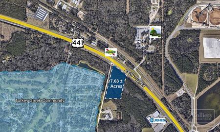 7.62 acres corner of NW 59th Terrace and US HWY 441 - Alachua
