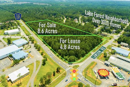 Commercial space for Rent at SWC County Road 13 &amp; Lawson Road in Daphne