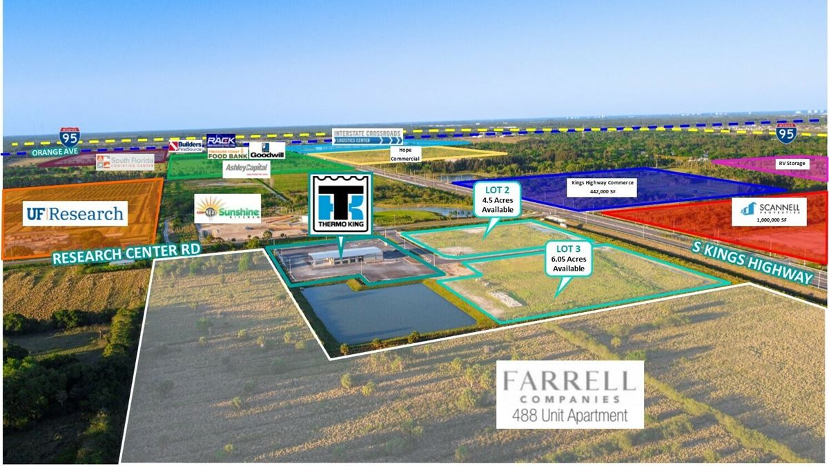 TBD King's Hwy: 4.5 Ac & 6.05 Ac