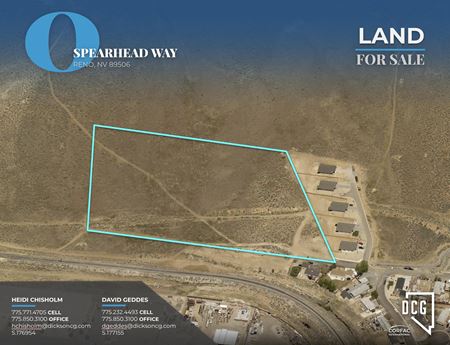 VacantLand space for Sale at Spearhead Way in Reno