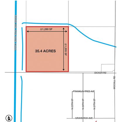 Dicker Rd 35.4 AC and 35.8 AC