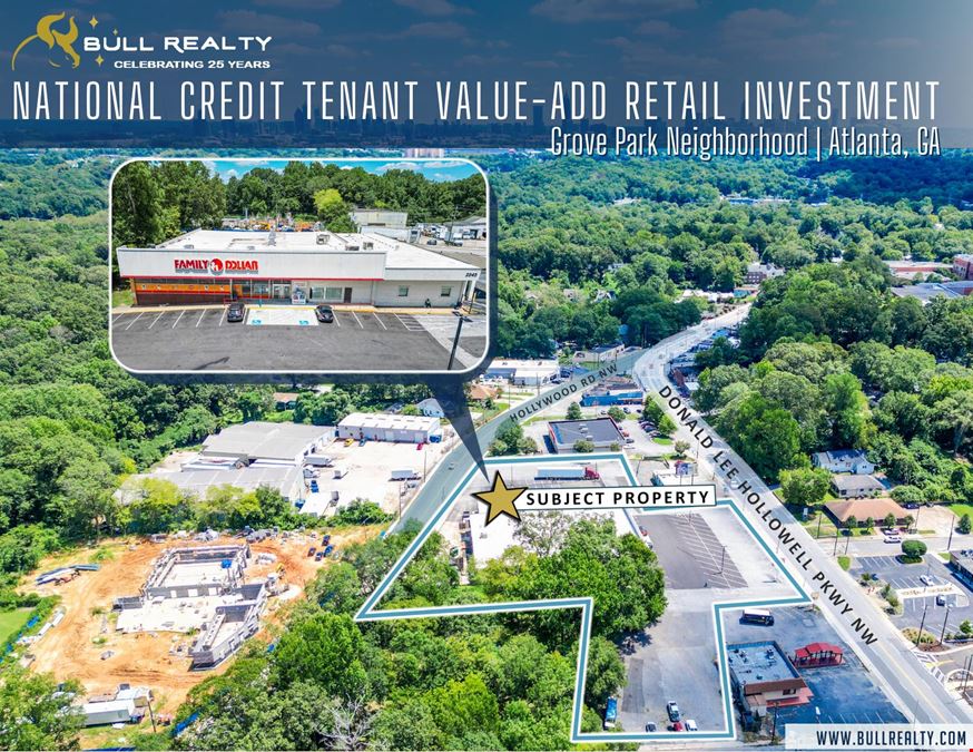 National Credit Tenant Value-Add Retail Investment | Grove Park Neighborhood | Atlanta, GA