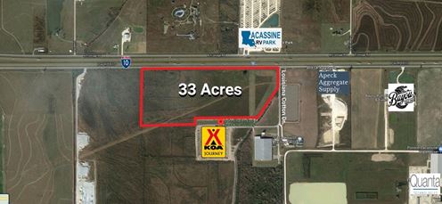 REDUCED Price - 33 Acre Site on I-10 Frontage Rd.